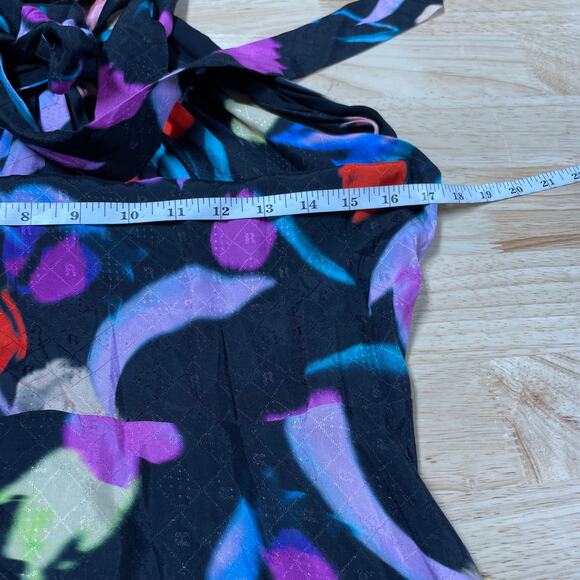 Rotate Birger Christensen NWT Frederikke Floral Halterneck Maxi Dress Sz 38 US 8 - Picture 8 of 13